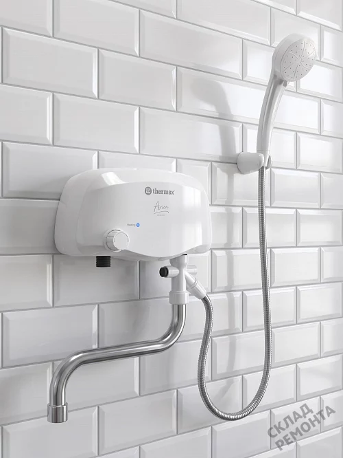 Фото Водонагреватель проточный Thermex Arion 3500 combi л. – купить в Самаре: цена, описание, фото. Интернет-магазин 1