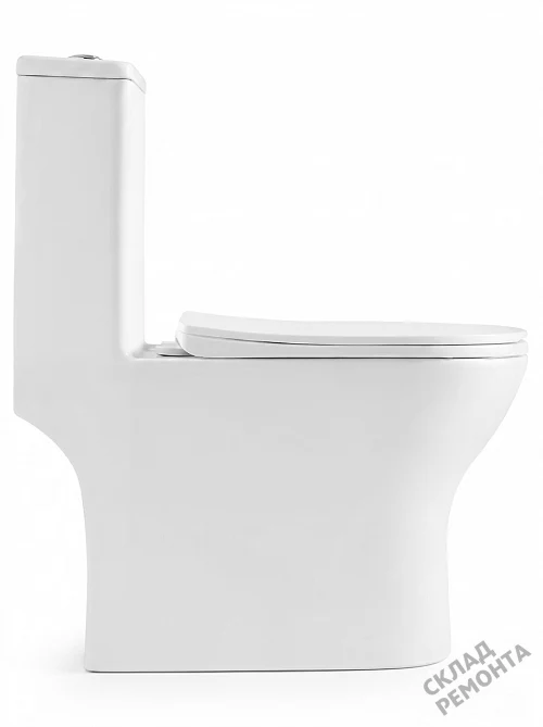 Фото Унитаз моноблок BelBagno Lounge BB8618CPR-MN/SC безободковый купить в Самаре: цена, описание, фото. Интернет-магазин 5