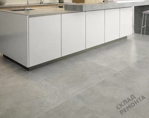 Фото Керамогранит матовый Steppe Ceramics Concrete Grey серый 600*600*9 – купить в Самаре: цена, описание, фото. Интернет-магазин 3