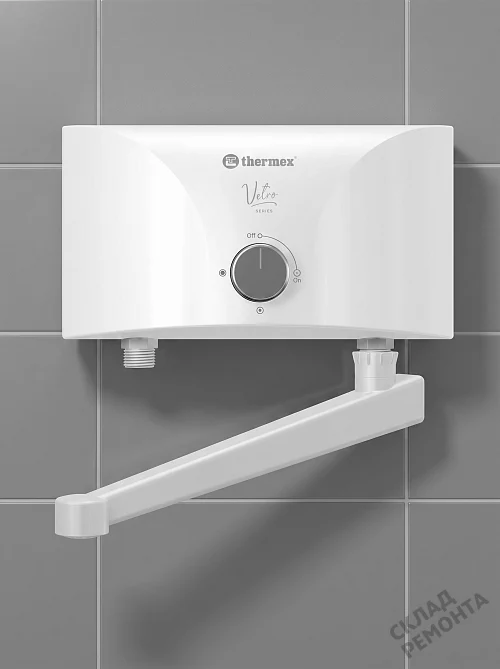 Фото Водонагреватель проточный Thermex Vetro 6500 tap – купить в Самаре: цена, описание, фото. Интернет-магазин 1