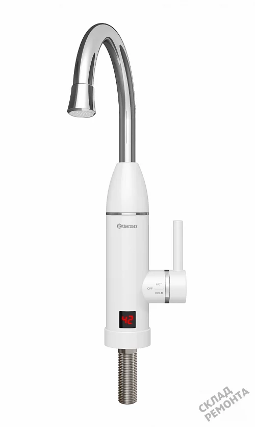Фото Водонагреватель проточный Thermex Hotty 3000, 3 кВт – купить в Самаре: цена, описание, фото. Интернет-магазин 1