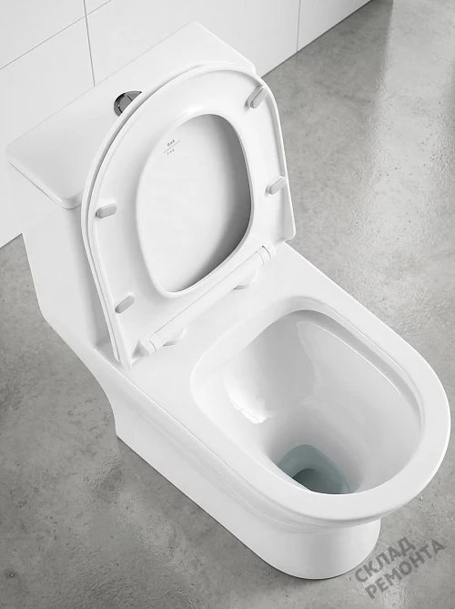 Фото Унитаз моноблок BelBagno Lounge BB8618CPR-MN/SC безободковый купить в Самаре: цена, описание, фото. Интернет-магазин 3