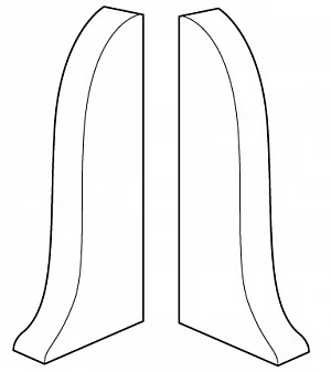 Заглушка Ideal, Комфорт 55 мм (2 шт.)