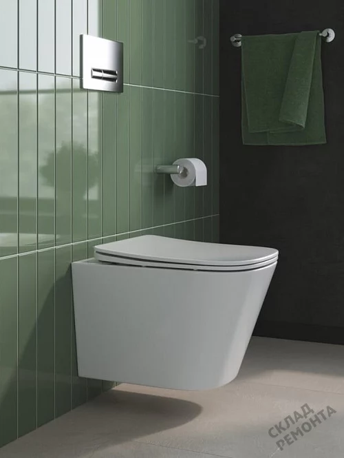 Фото Унитаз подвесной BelBagno Due 2.0 BB7107CHR/SC безободковый купить в Самаре: цена, описание, фото. Интернет-магазин 1