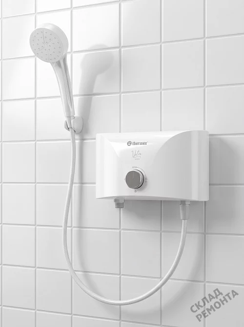 Фото Водонагреватель проточный Thermex Vetro 6500 shower – купить в Самаре: цена, описание, фото. Интернет-магазин 1