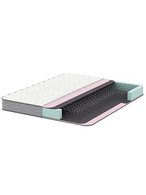 Матрас с зависимым пружинным блоком EcoSleep Silver One (чехол трикотаж искусст.)