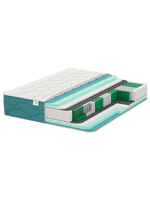 Матрас с независимым пружинным блоком EcoSleep Fitness Priority (чехол трикотаж Premium)
