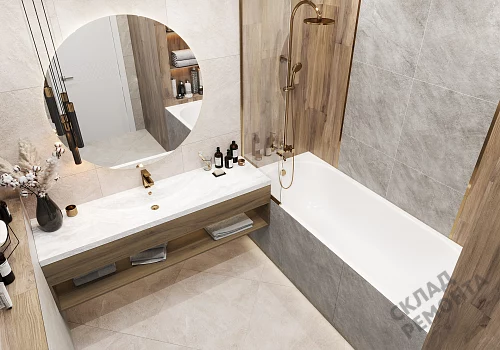 Фото Керамогранит матовый Alma Ceramica Риалто GFU04RLT04R бежевый 600*600*9 – купить в Самаре: цена, описание, фото. Интернет-магазин 3