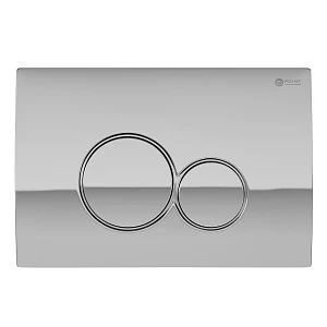 Кнопка Point Виктория PN44061C ABS пластик хром