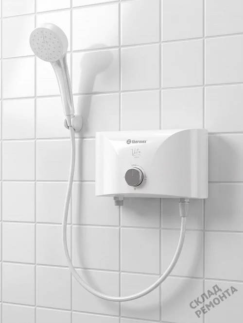 Фото Водонагреватель проточный Thermex Vetro 6500 shower л. – купить в Самаре: цена, описание, фото. Интернет-магазин 1