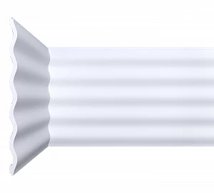 Панель полимер Bello Deco XPS СП 01/2 белый 0,2*2м