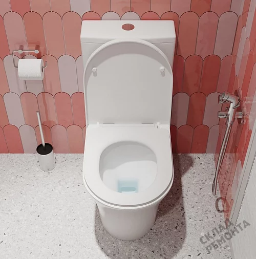 Фото Унитаз компакт напольный Iddis Стоун STNRDSEi24 безободковый купить в Самаре: цена, описание, фото. Интернет-магазин 3
