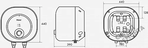 Фото Водонагреватель накопительный Haier ES30V-MQ1, 30 л – купить в Самаре: цена, описание, фото. Интернет-магазин 6