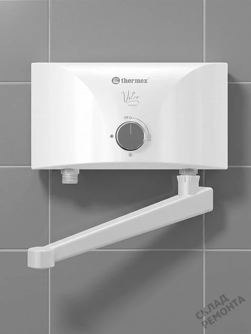 Фото Водонагреватель проточный Thermex Vetro 6500 tap л. – купить в Самаре: цена, описание, фото. Интернет-магазин 1