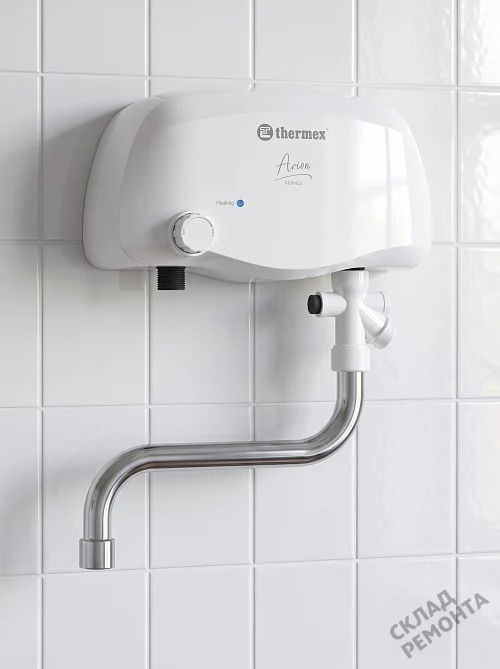 Фото Водонагреватель проточный Thermex Arion 3500 tap – купить в Самаре: цена, описание, фото. Интернет-магазин 1