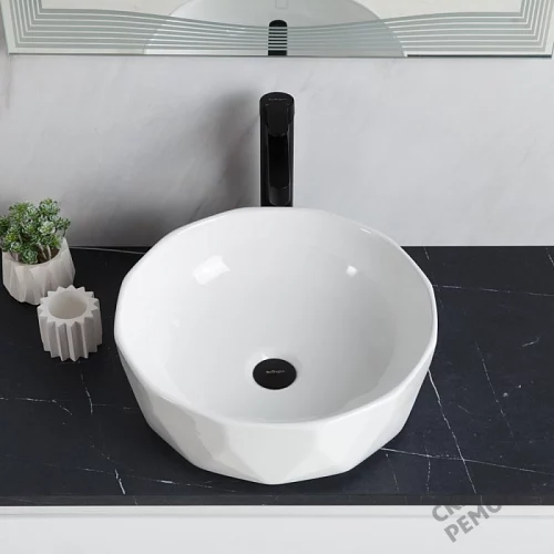 Фото Раковина накладная BelBagno BB1409 41 см купить в Самаре: цена, описание, фото. Интернет-магазин 5