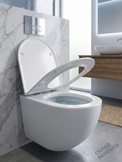 Фото Унитаз подвесной Calypso CS3215UQ-OK ультратихий смыв купить в Самаре: цена, описание, фото. Интернет-магазин 1