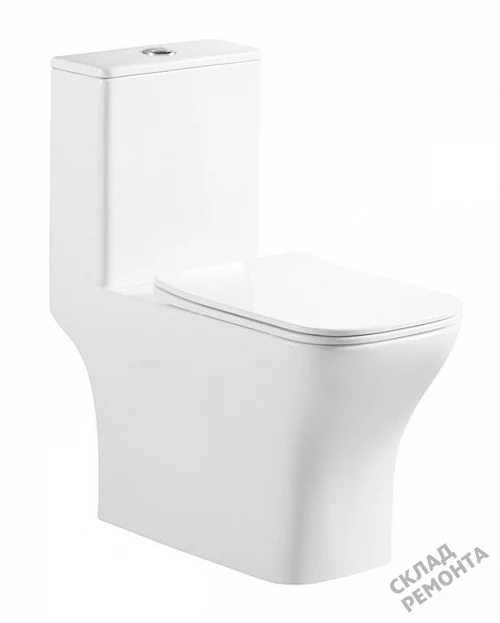 Фото Унитаз моноблок BelBagno Neon BB8617CPR-MN/SC безободковый купить в Самаре: цена, описание, фото. Интернет-магазин 3