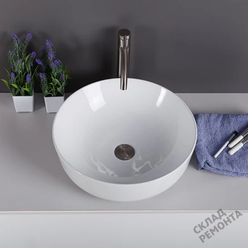 Фото Раковина накладная BelBagno BB1315 41 см купить в Самаре: цена, описание, фото. Интернет-магазин 4