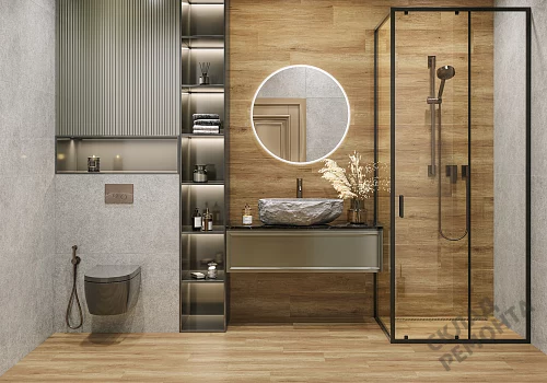 Фото Керамогранит матовый Alma Ceramica Бали GFA92BAL04R бежевый 200*900*7 – купить в Самаре: цена, описание, фото. Интернет-магазин 2