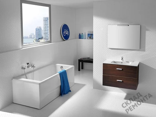 Фото Ванна акриловая Roca Easy ZRU9302904 без гидромассажа 150*70  купить в Самаре: цена, описание, фото. Интернет-магазин 2