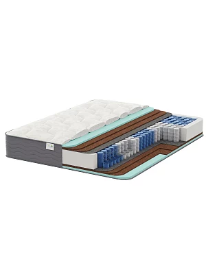 Матрас с независимым пружинным блоком EcoSleep Prime Four (чехол трикотаж Extra-LAX)