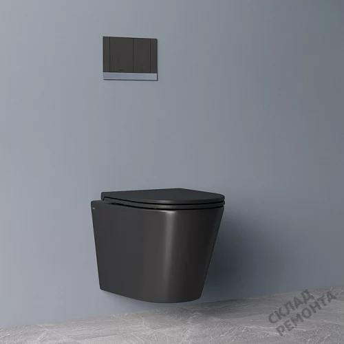 Фото Унитаз подвесной Iddis Калипсо CALR3BMi25 безободковый купить в Самаре: цена, описание, фото. Интернет-магазин 3