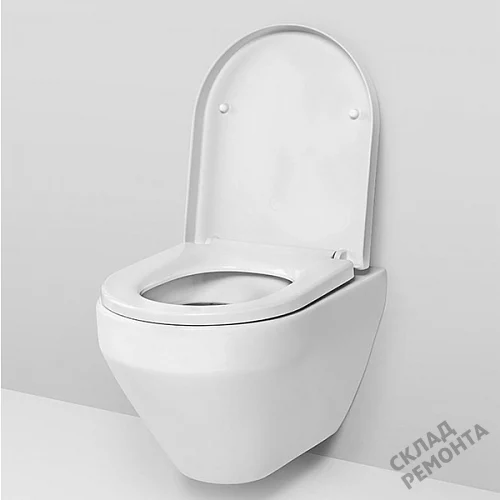 Фото Унитаз подвесной Am.Pm Spirit V2.0 C701700WH безободковый купить в Самаре: цена, описание, фото. Интернет-магазин 3