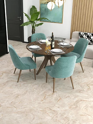 Керамогранит лаппатированный Alma Ceramica Невада GFU04NVD40L бежевый 600*600*9