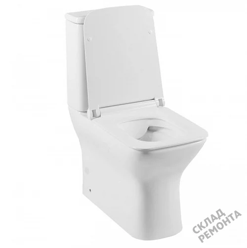 Фото Унитаз напольный Aquanet Cube-C 210759 безободковый купить в Самаре: цена, описание, фото. Интернет-магазин 6
