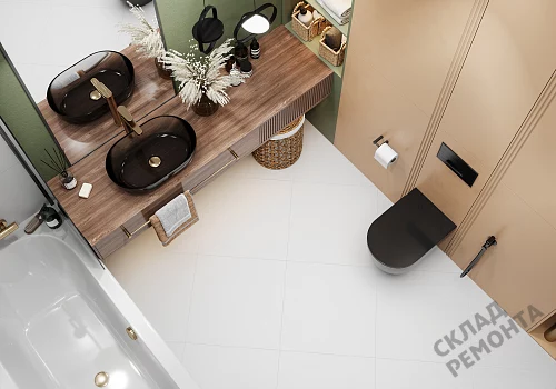 Фото Керамогранит матовый Alma Ceramica Твин GFU04WIN00R белый 600*600*9 – купить в Самаре: цена, описание, фото. Интернет-магазин 2