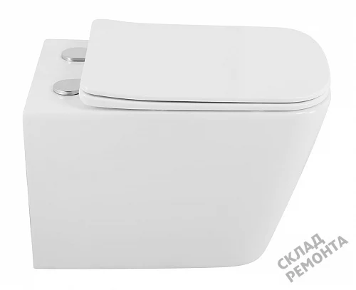 Фото Унитаз подвесной BelBagno Due 2.0 BB7107CHR/SC безободковый купить в Самаре: цена, описание, фото. Интернет-магазин 3
