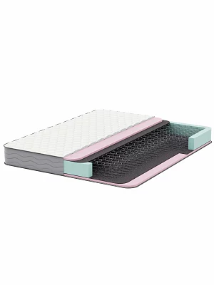 Матрас с зависимым пружинным блоком EcoSleep Silver Two (чехол трикотаж искусст.)