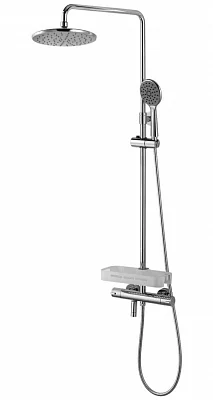 Душевая система Lemark TROPIC LM7010C с термостатом хром