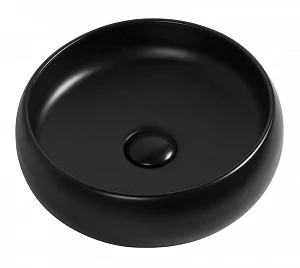 Раковина накладная Aquanet Round-1-MB 273680, 36 см