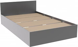 Кровать двуспальная ДСВ Мори КРМ 1200.1/1 графит