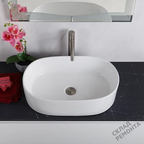 Фото Раковина накладная BelBagno BB1048 55 см купить в Самаре: цена, описание, фото. Интернет-магазин 3