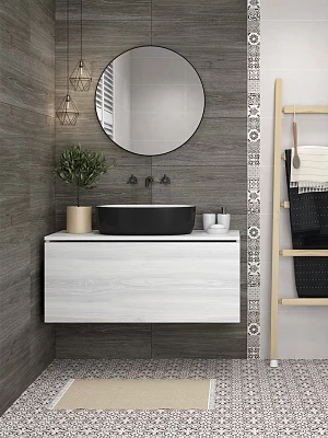 Керамогранит матовый Lasselsberger Винтаж Вуд 6260-0020 темно-серый 300*600*8,5